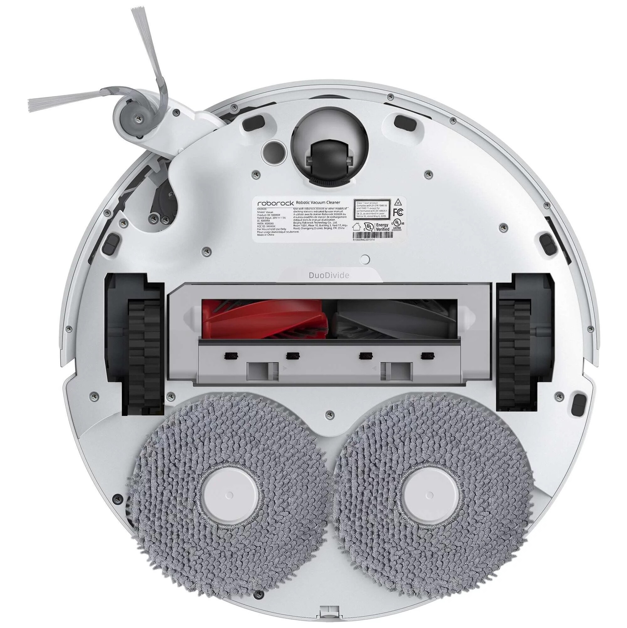 5613624 Робот-пылесос Roborock Q Revo CurvС белый STDN-0077544 - Вид №9