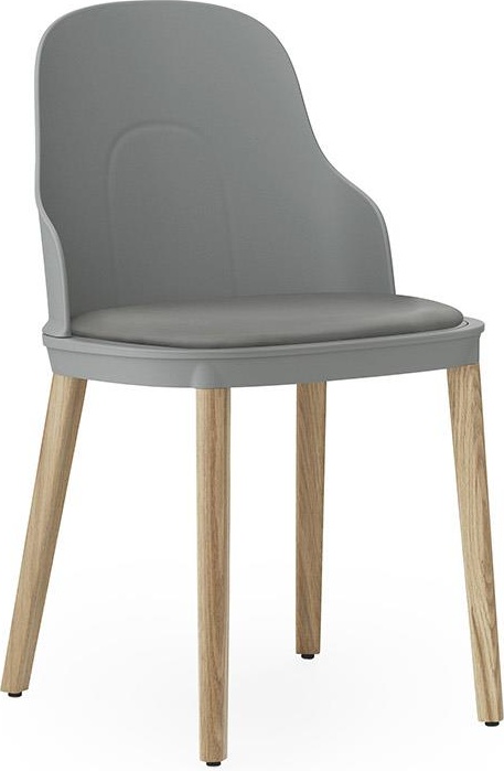 304084 Обивка кресла Ultra Leather, Grey / Oak Normann Copenhagen Allez 
