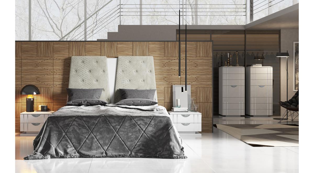 105906 Кровать 150 18312 с изголовьем 12312 150 см Llass Kira Santreyd - Вид №1