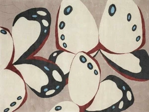 Deirdre Dyson Прямоугольный коврик ручной работы Butterfly 33