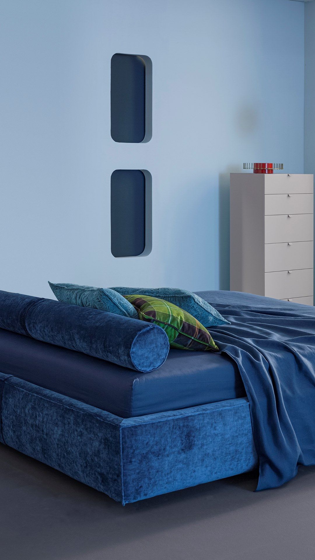 Двуспальная кровать с мягким изголовьем Twils ARCH-00074112 - Вид №9