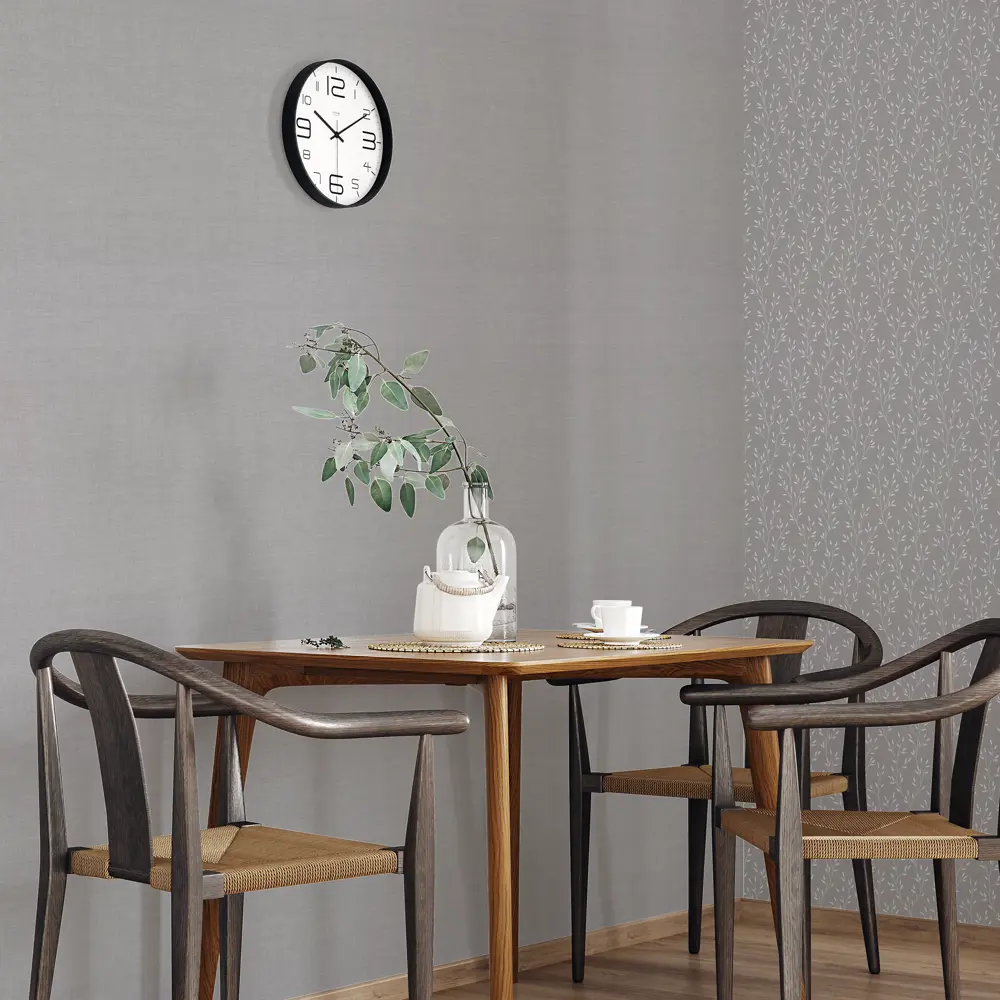 KREAFORTA Tarusa - Флизелиновые обои серые с виниловым покрытием 89426386 STLM-1565805 - Вид №5