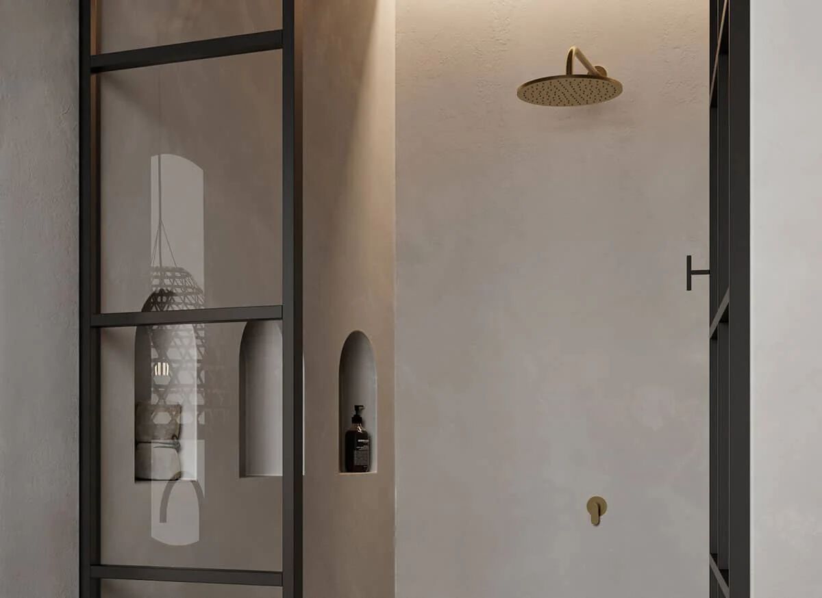 Набор для душа из нержавеющей стали с насадкой для душа COCOON John Pawson ARCH-00119652 - Вид №4