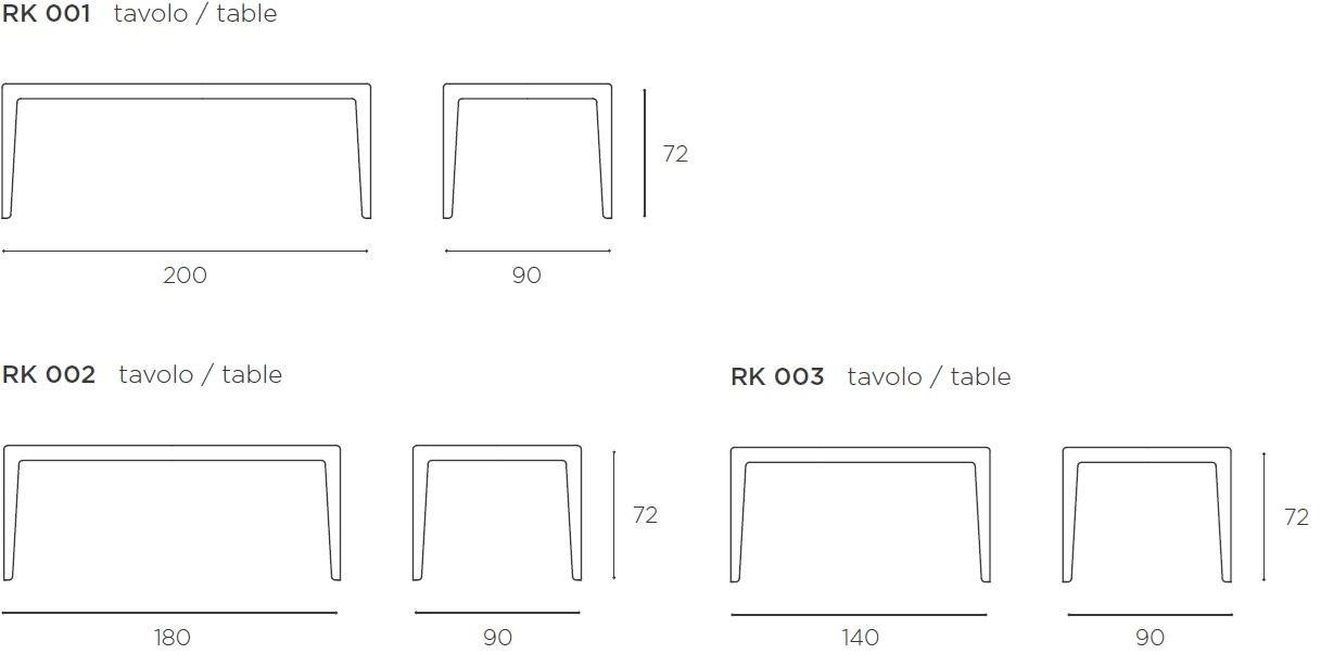 EPÒNIMO Прямоугольный мраморный стол Rock Rk001/003 - Вид №2
