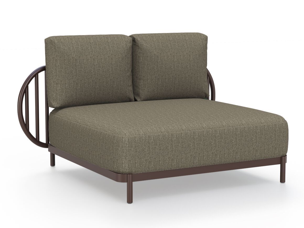 Садовое кресло из Sunbrella® и алюминия YAAZ Ova ARCH-00044894