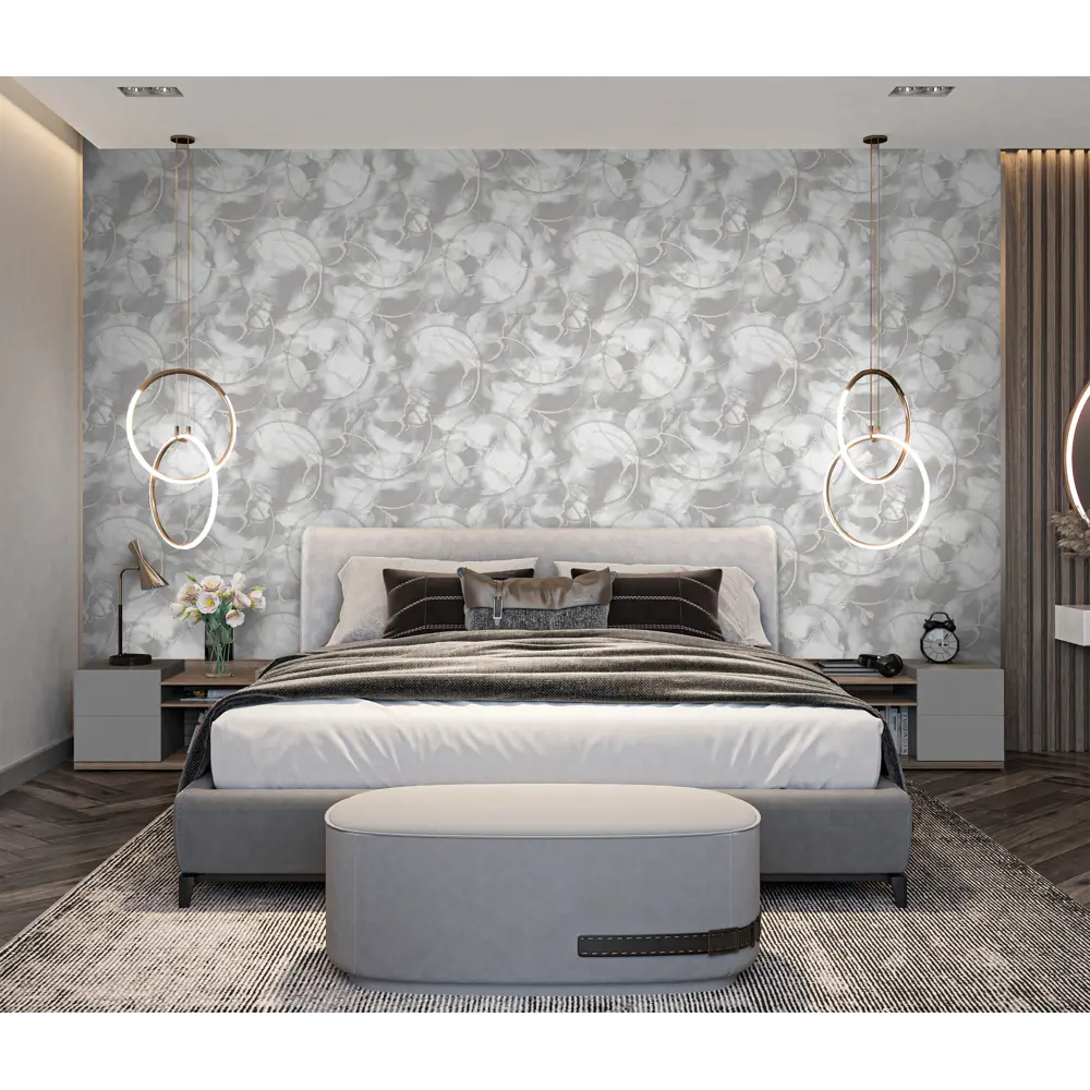 Обои флизелиновые New Age Luna серые 1.06 м NA8887-22 89369651 STLM-2198538 - Вид №1