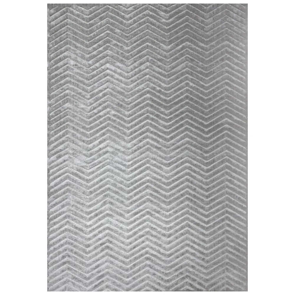 CTIM Ковер «Луна» серый 80×150 см с рельефным ворсом 89360181 STLM-1362090 - Вид №1