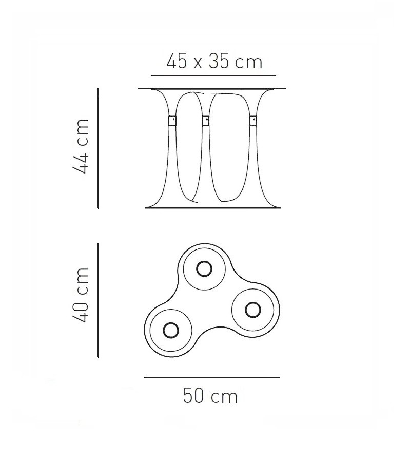 Axo Light NAFIR PLNAFIR3CRBCGU1 потолочная люстра Santreyd 101064 - Вид №2