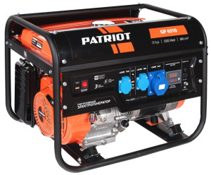Электрогенератор   бензиновый Patriot GP 6510 1117156