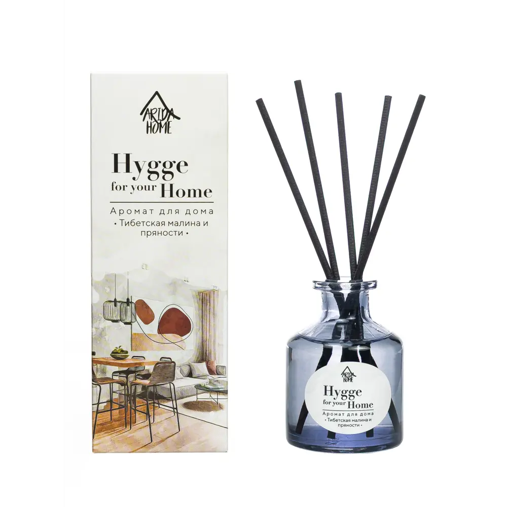 Аромадиффузор ARIDA HOME Hygge Home 'Тибетские малиновые пряности' 50 мл 89426700 STLM-1567239