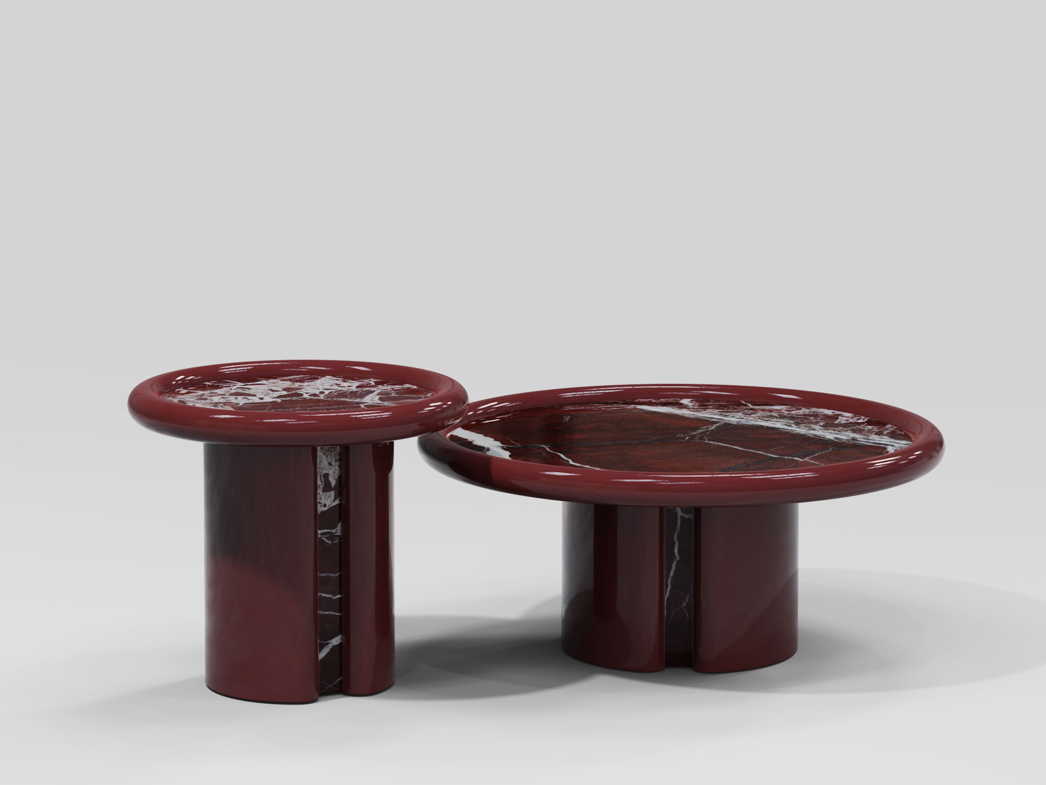 Мраморный круглый журнальный столик Secolo MOONRISE ARCH-00113574 - Вид №1