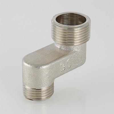 VTr.095.N.0605020 Фитинг резьбовой – эксцентрик с наружной резьбой Valtec 1" x 3/4" x 20 мм  - Вид №11