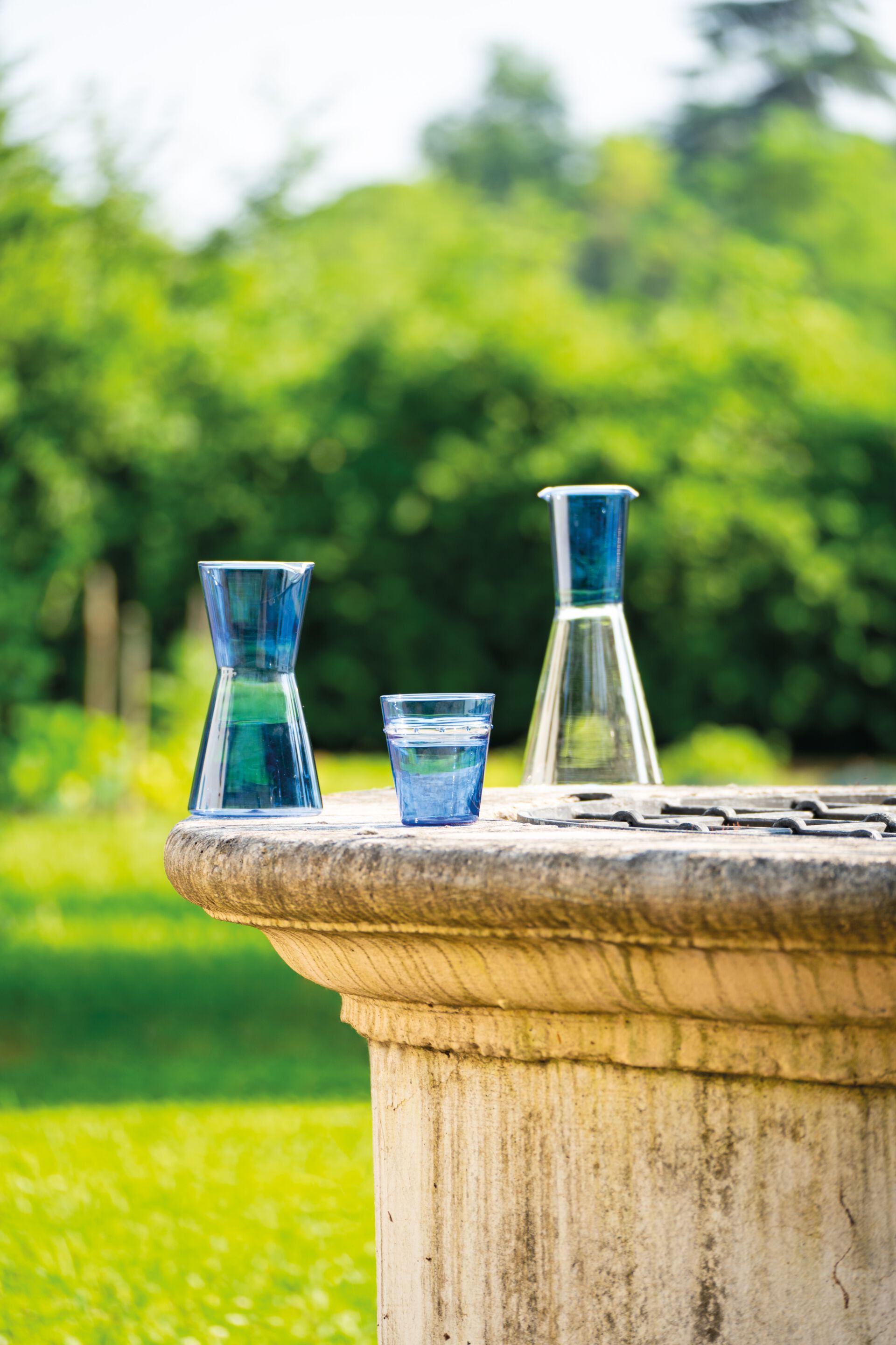 Двухцветный графин из боросиликатного стекла Zafferano Classy ARCH-00012263 - Вид №7