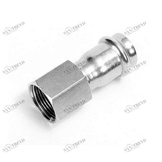 Муфта В-пресс 22 x 1" нержавеющая сталь IBP PS4270G0220800