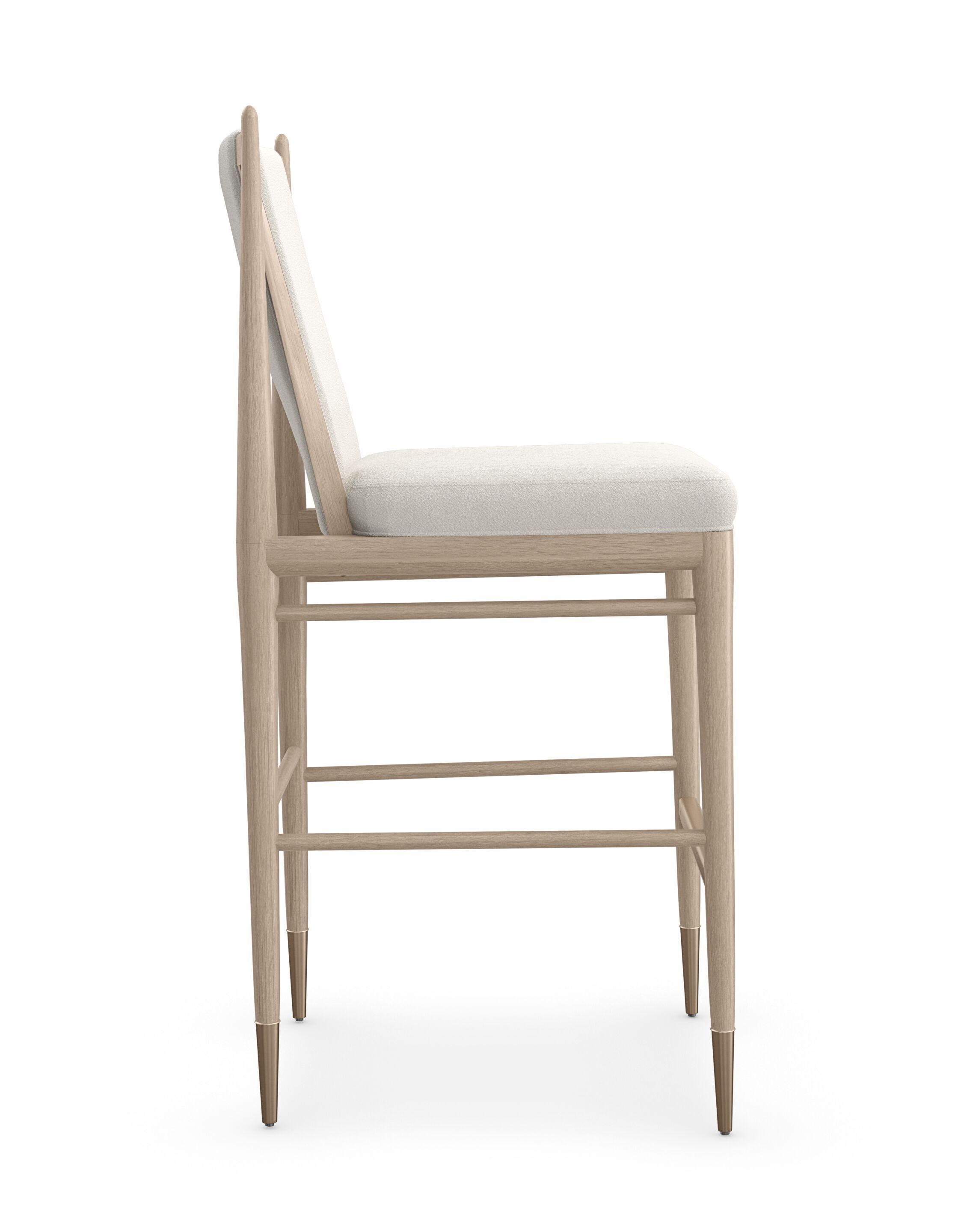 Высокий тканевый стул со спинкой Caracole Unity ARCH-00126354 - Вид №15