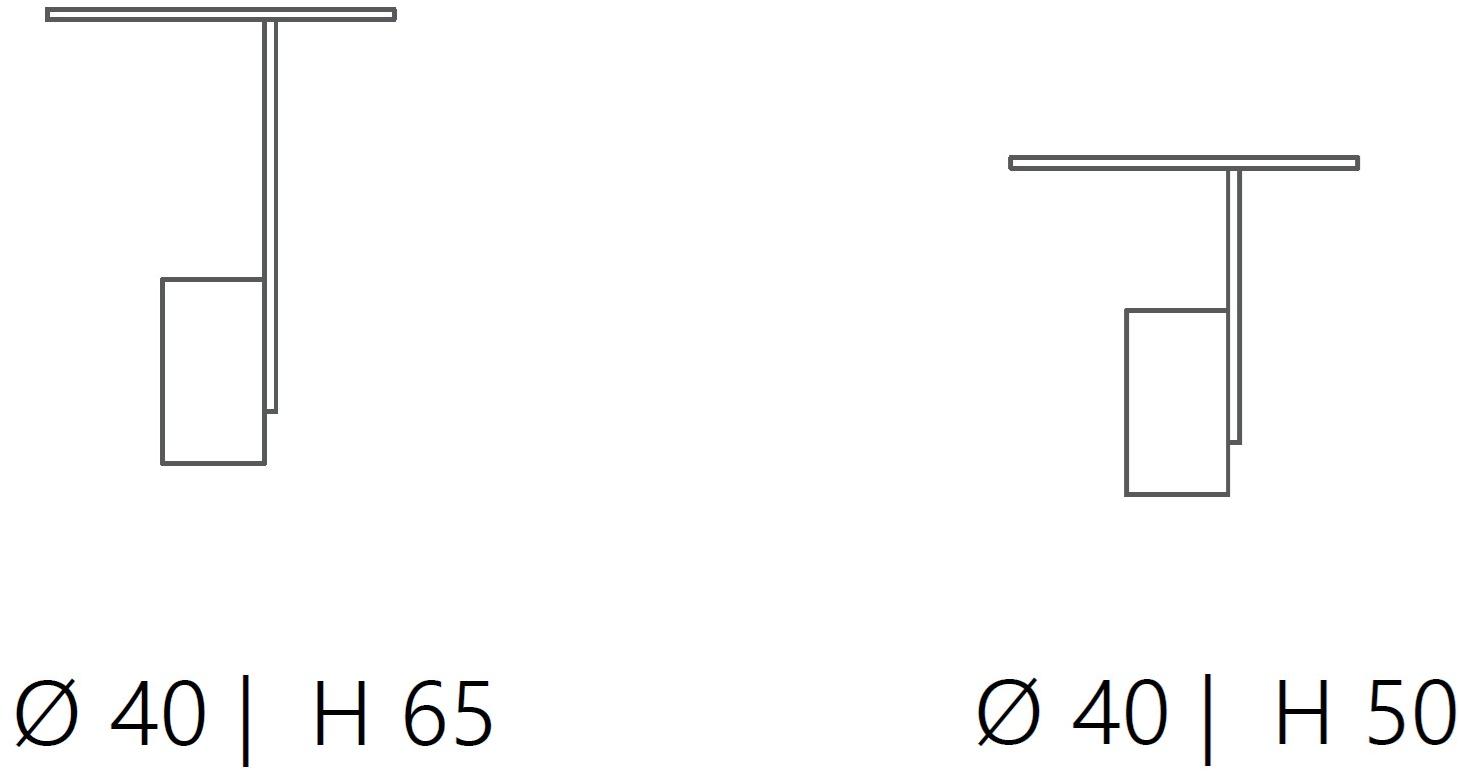 Quinti Sedute Круглый журнальный столик из бетона sun-id-1367513 - Вид №2