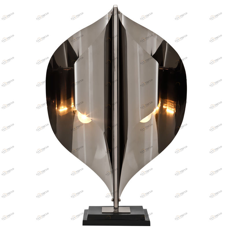 Настольная лампа Spring от Eichholtz хром 109126 EICHHOLTZ ИНТЕРЬЕРНЫЕ 061671 Хром;черный 