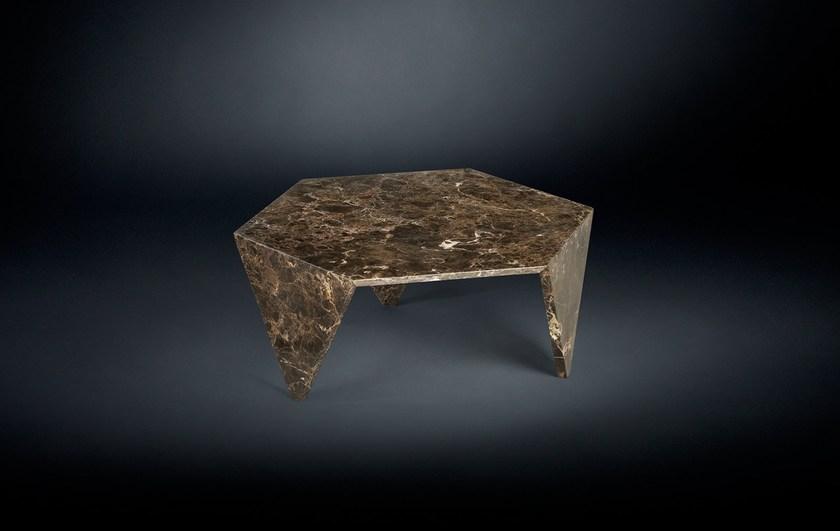 VGnewtrend Низкий мраморный журнальный столик для гостиной sun-id-1469114 - Вид №3