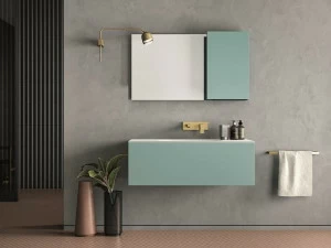 Birex Отдельная лакированная тумба под умывальник с ящиками Hosoi