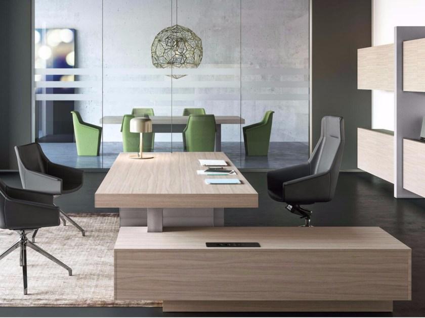 Las Mobili Письменный стол со встроенной полкой Jera sun-id-1515219 - Вид №3