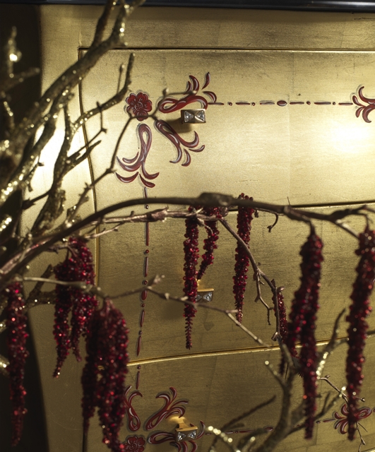 8914 Tifernoit Золотая композиция для ванной комнаты с ручной росписью Bagno  - Вид №4