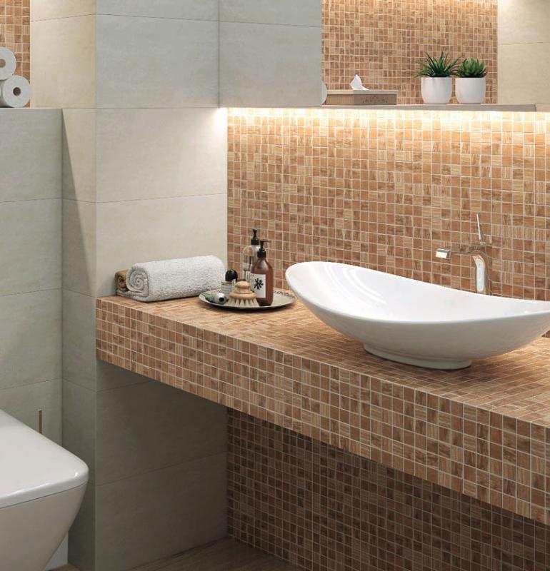 Мозаика Vidrepur Wood: Элегантность природы в вашем интерьере STP-ST670 INCOLOR - Вид №1