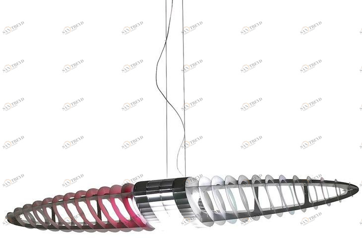 LUCEPLAN Светодиодный подвесной светильник из алюминия Titania sun-id-1477176