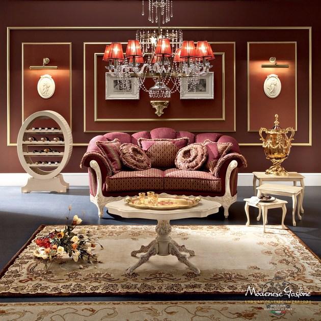 Modenese Gastone Низкий овальный журнальный столик для гостиной Bella vita sun-id-1348120 - Вид №1