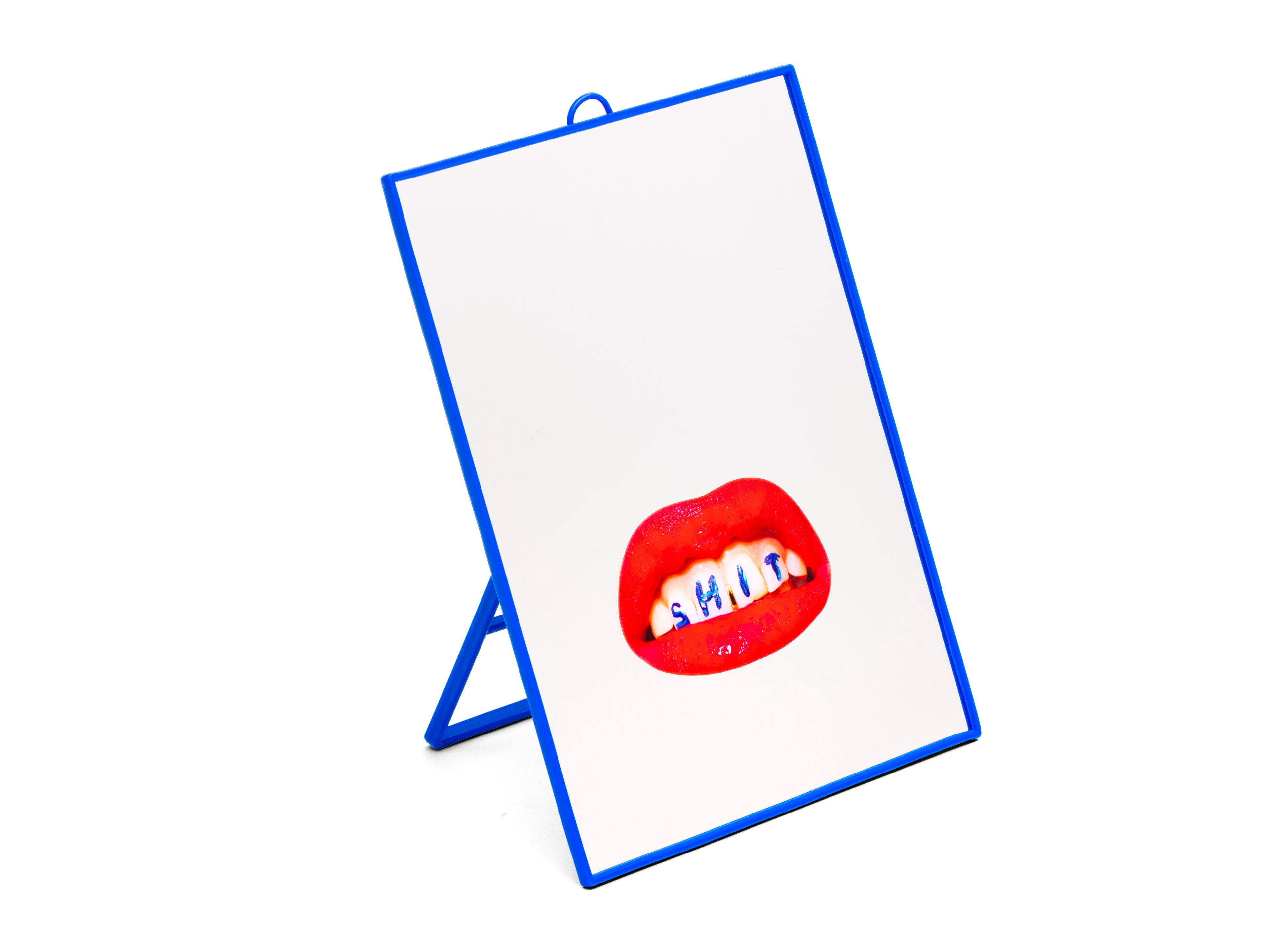 Настенное зеркало с пластиковой рамкой Seletti Seletti wears Toiletpaper ARCH-00112746 - Вид №1