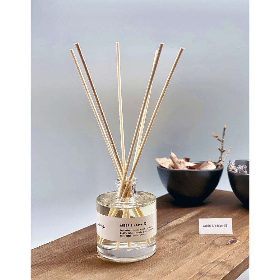 MK100GCLB Диффузор ароматический lab co, Амбра и гвоздика, 100 мл Ambientair  - Вид №1