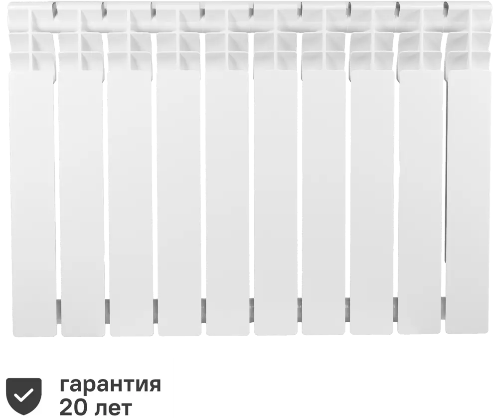 Радиатор EQUATION биметаллический 10 секций для эффективного обогрева 86565620