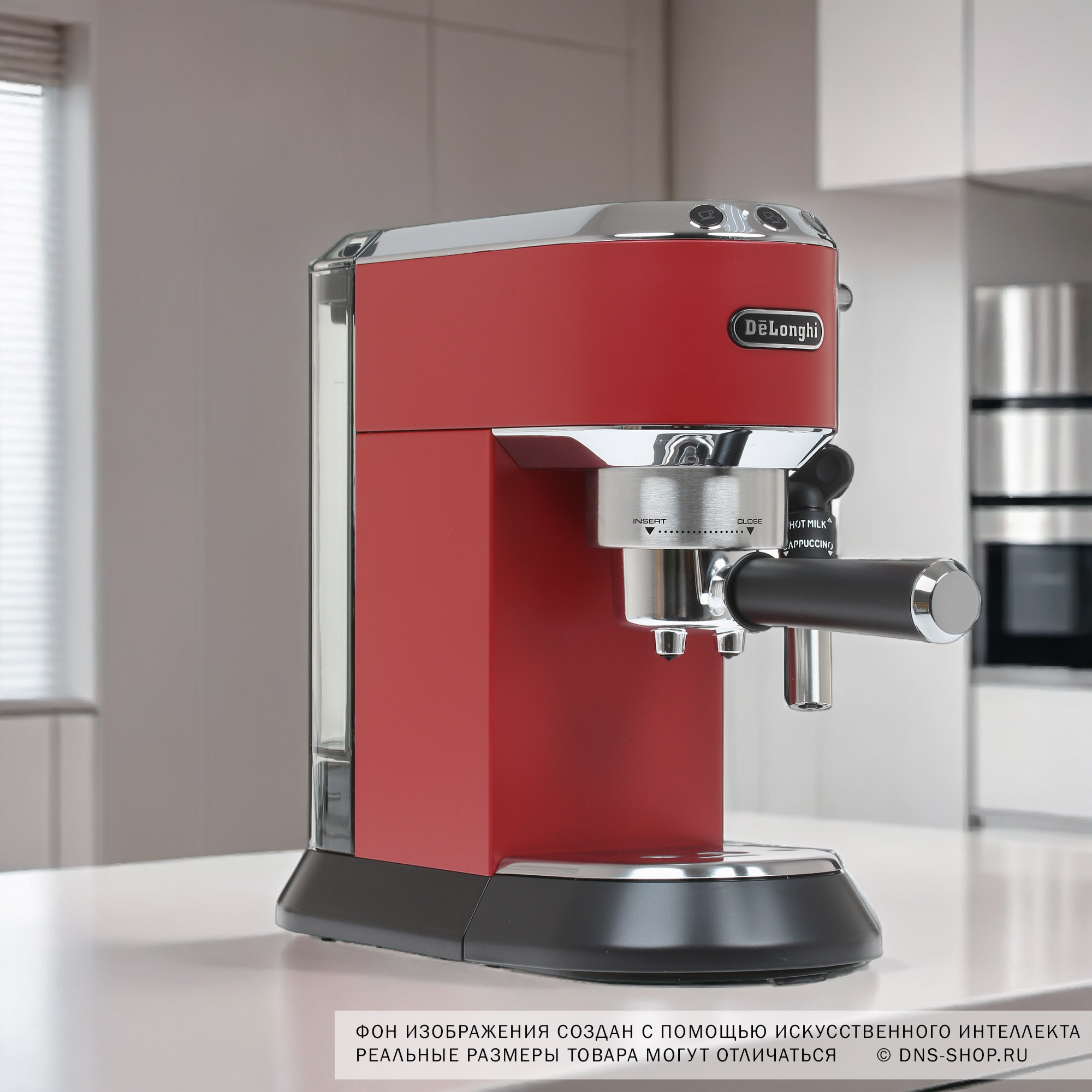 8116358 Кофеварка рожковая DeLonghi EC 685.R красный STDN-0113372 - Вид №10
