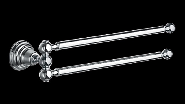 CA214 Держатель для полотенец, двойной, поворотный bagno&associati CANOVA Bagno & Associati