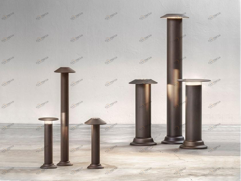 Aldo Bernardi Светодиодный столб из латуни Pasdedeux sun-id-1450723