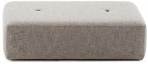 RODA Прямоугольный садовый пуф из сетки Double