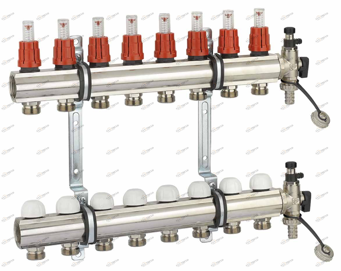 Carlo Poletti KF5911002Q Группа коллекторная предварительной сборки с расходомерами 