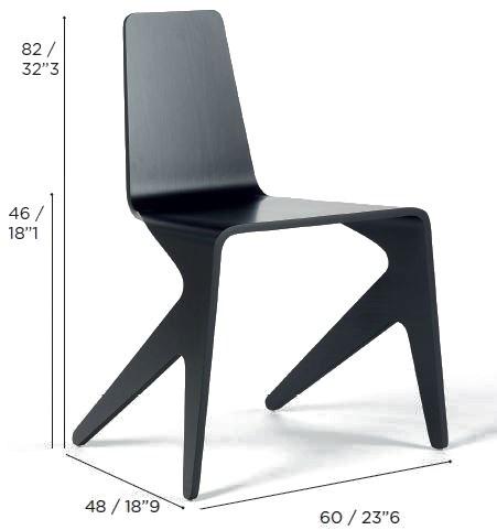 Wildspirit Штабелируемый стул из бука  Mo57wbed  - Вид №6