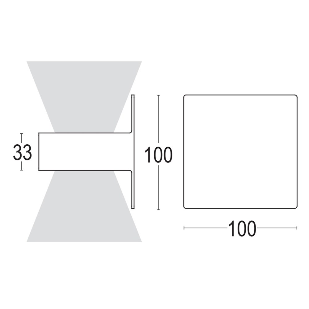 Cufflink Ghidini Cufflink .01 Белый (Матовый)  - Вид №1