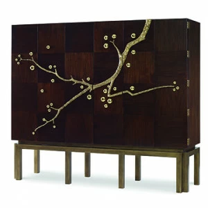 Шкафы 06809-890-166 Cherry Blossom Cabinet - Walnut Ambella