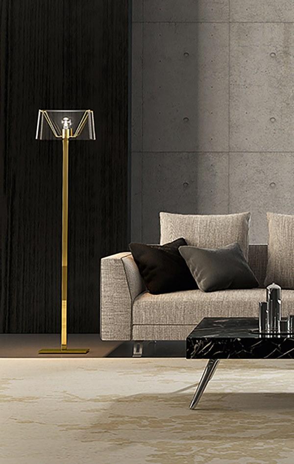 NEXO LUCE Светодиодный торшер из стали Oxen floor lamp 7159e1 - Вид №2