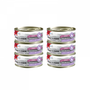 ПР0031349*6 Корм для кошек DUKE"S FARM Утка, черника конс. 100г (упаковка - 6 шт) DUKE'S FARM