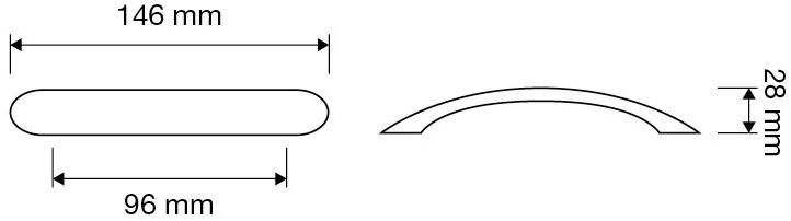 LINEA CALI' Мебельная ручка из латуни в стиле либерти Vintage 1278mb000/64/96/128 - Вид №3