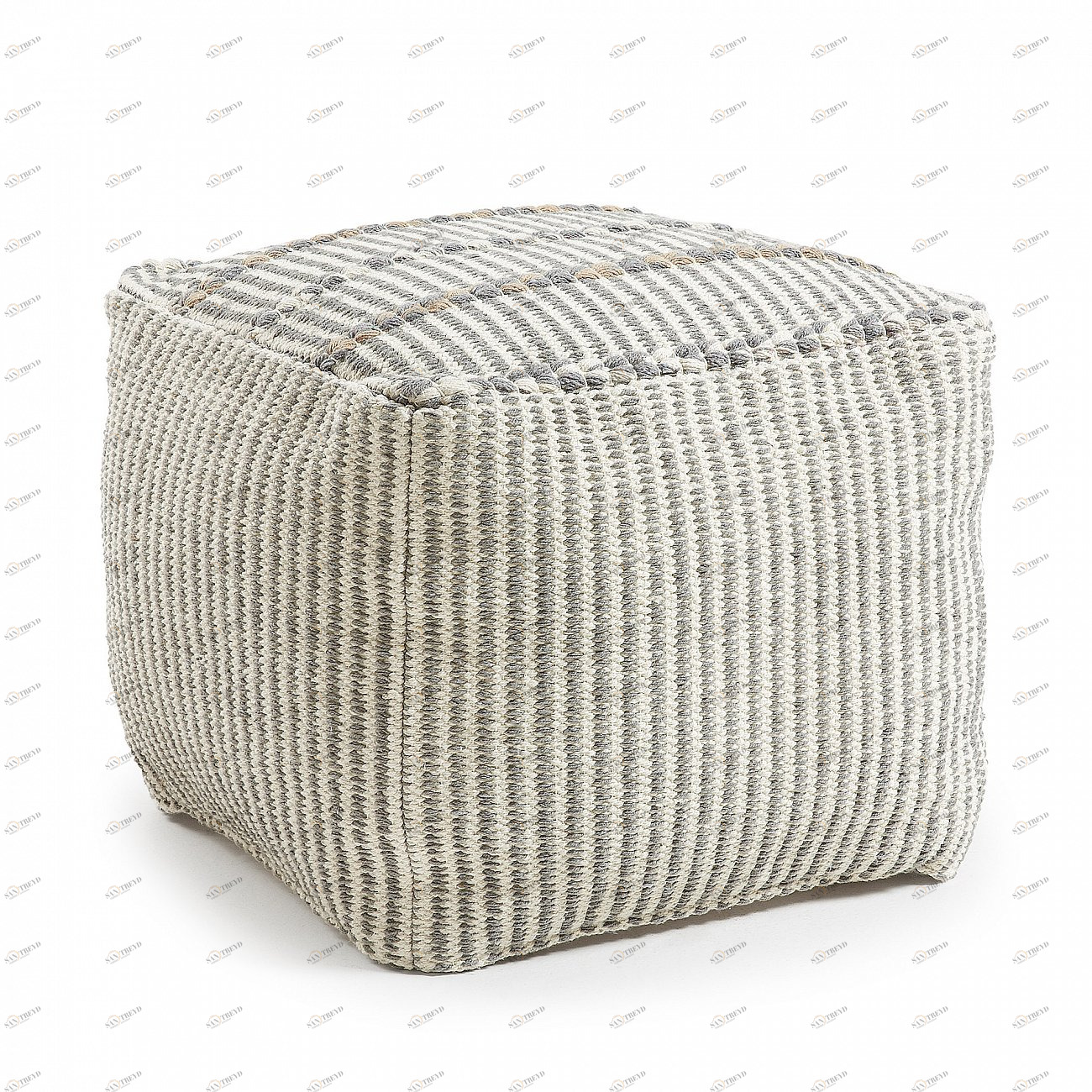 Пуф JULIE серый BARCELONA DESIGN ДИЗАЙНЕРСКИЕ 151652 Серый 