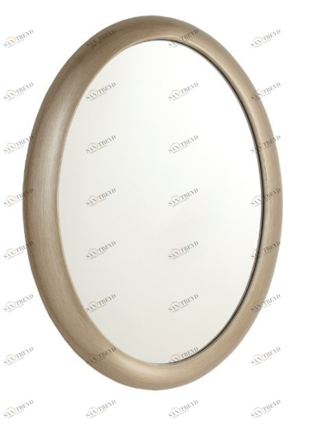 Овальное зеркало настенное латунь Quin PUSHA ДИЗАЙНЕРСКИЕ 062682 Латунь 