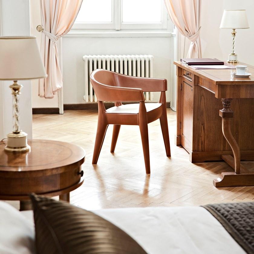 ALMA DESIGN Кожаное кресло с подлокотниками Jo sun-id-1435233 - Вид №5