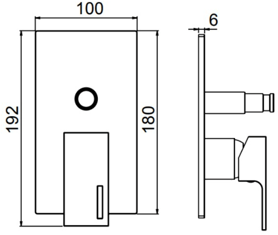 Rubinetterie Frattini Смеситель для ванны однорычажный Vita sun-id-1505295 - Вид №1
