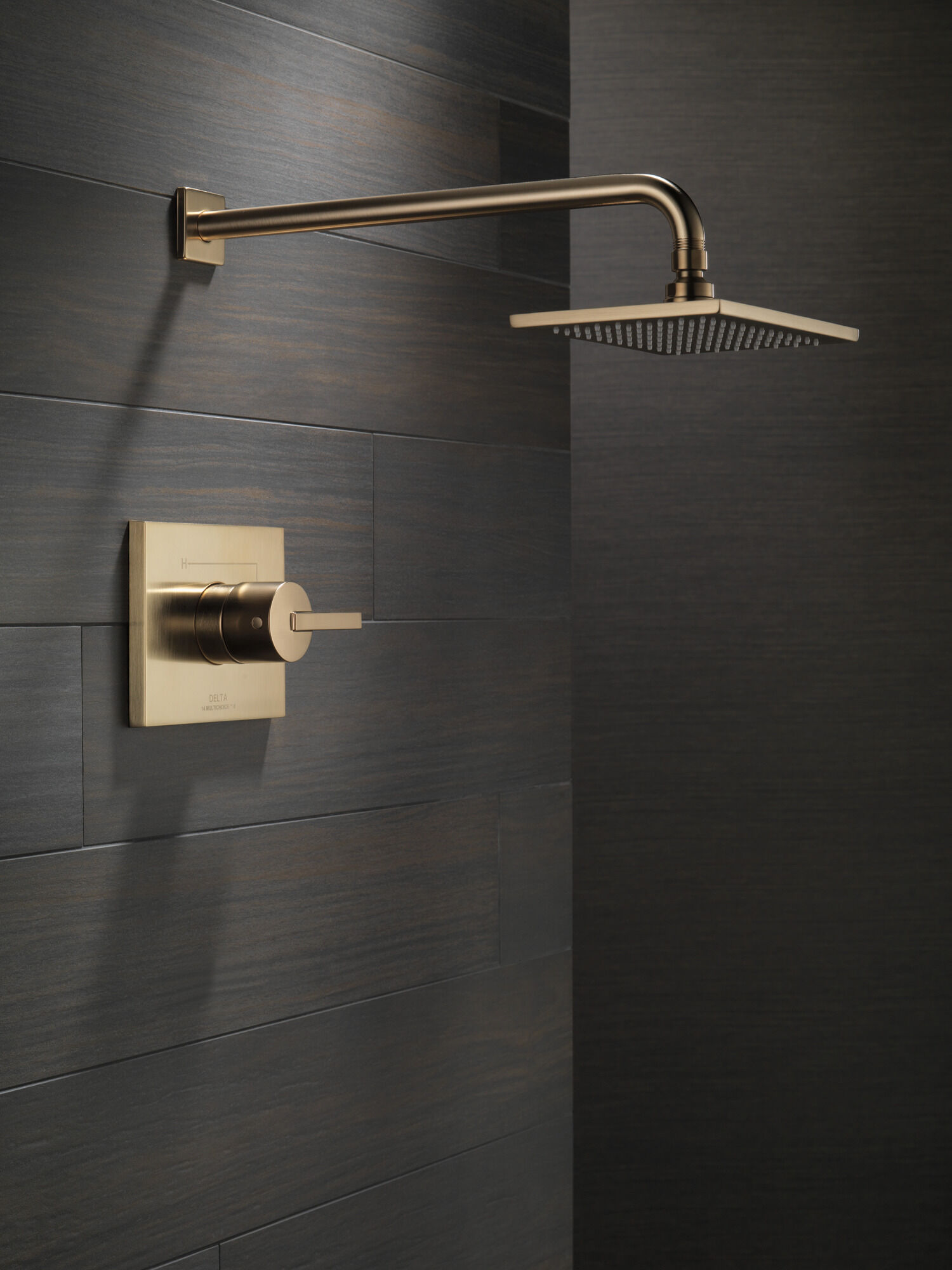 T14253-CZ Облицовка для душа Monitor® серии 14 Delta Faucet Vero Шампанское бронза - Вид №3