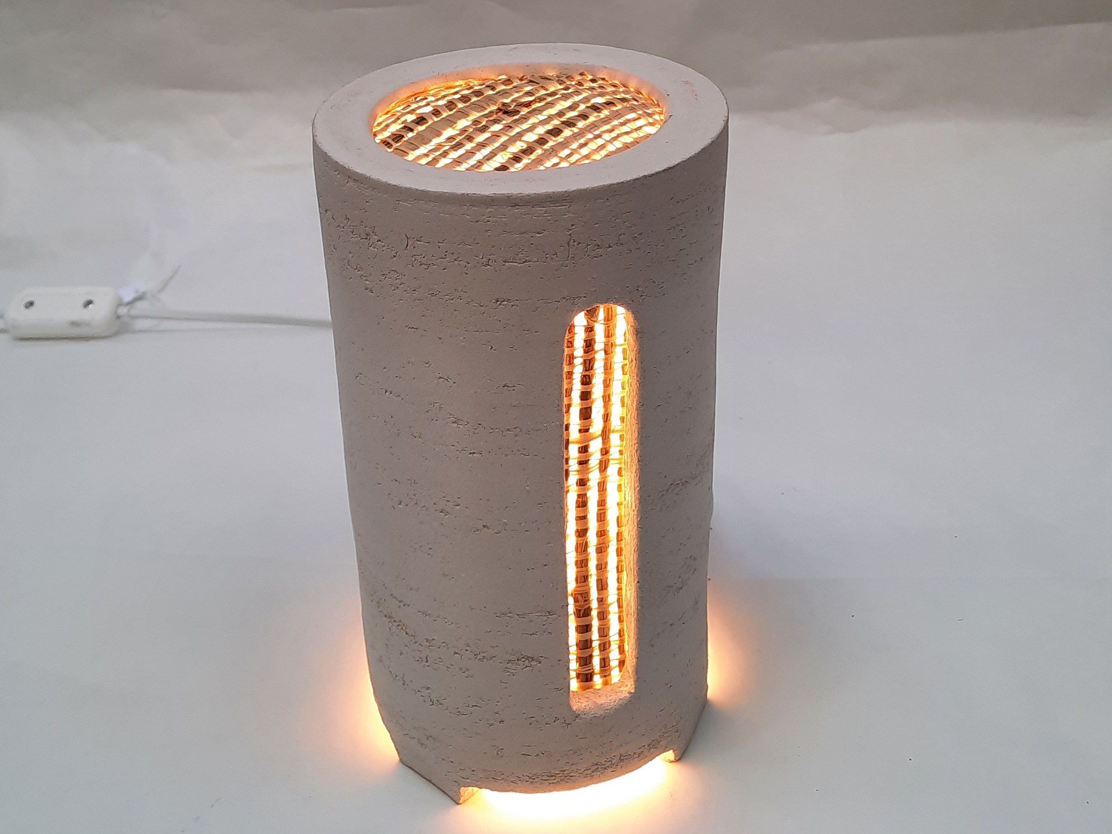 Керамическая настольная лампа ручной работы ICI ET LÀ керамическое освещение ARCH-00118995