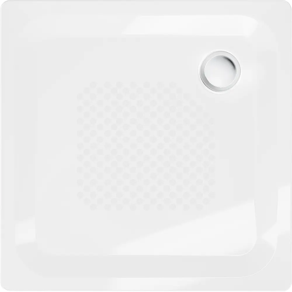 Душевой поддон BLB U HG квадратный сталь 90x90 см STLM-2164546 - Вид №1