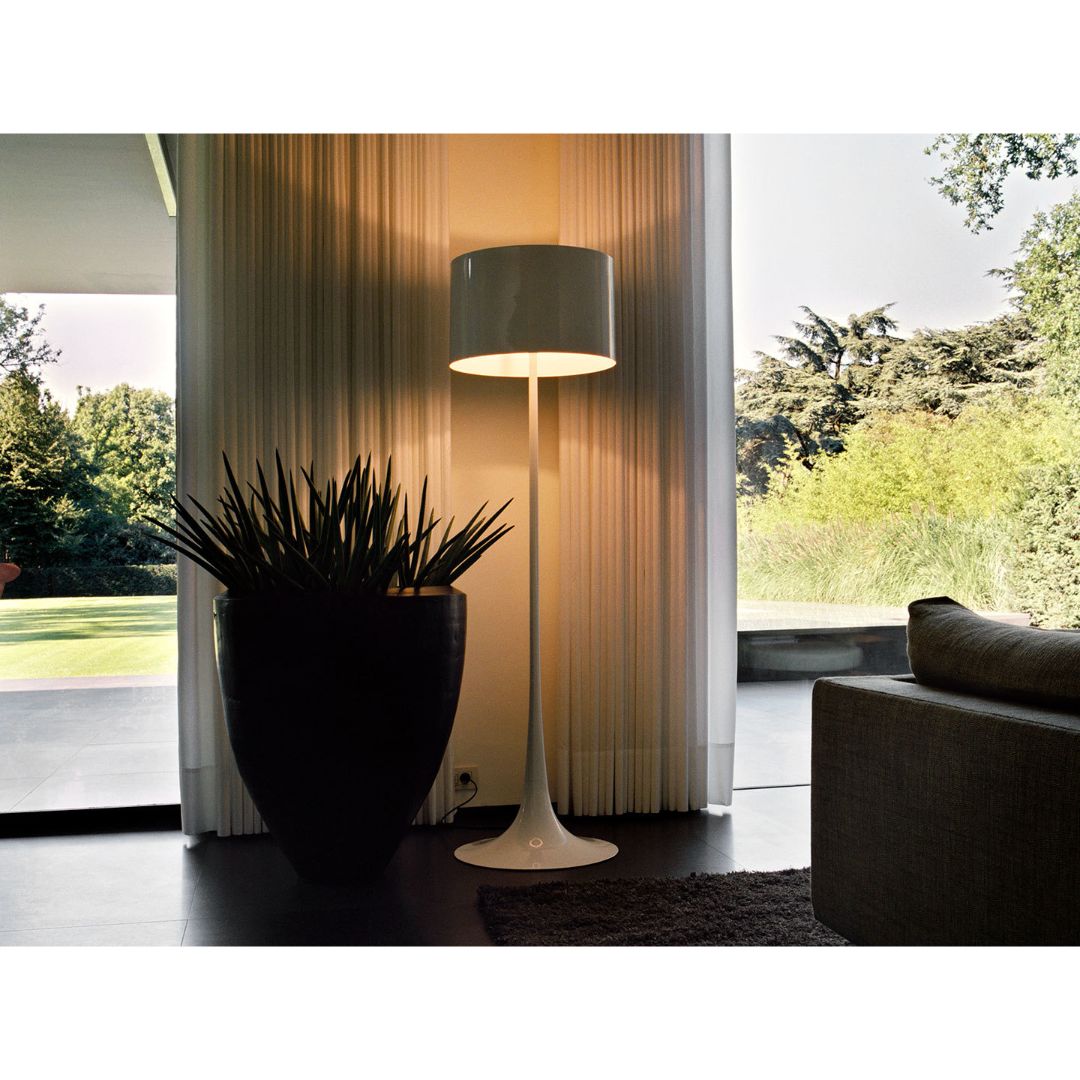 Flos SPUN LIGHT F F6612030 shiny black SPUN LIGHT торшер 89213 - Вид №2